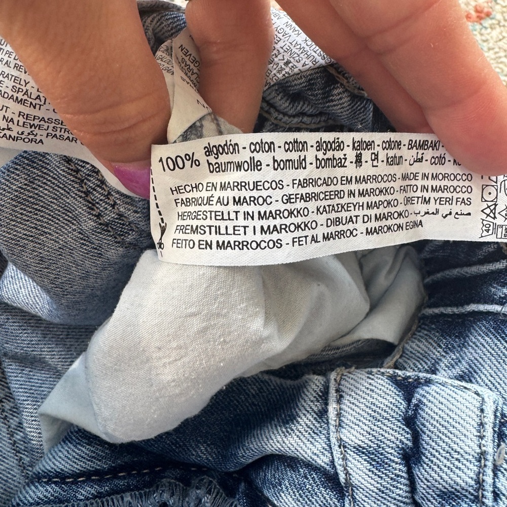 Zara Disney Pixar Toy Story Collection Paper Bag Jeans 
Size 4 - Picture 7 of 7